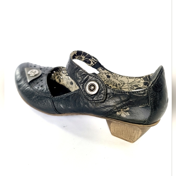 RIEKER Antistress Leather Mary-Jane Cut-out 1.5" Heel 38EU 7US - Picture 11 of 11